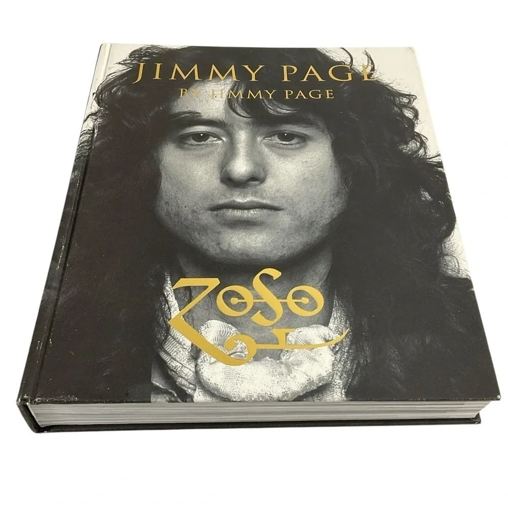 Jimmy Page by Jimmy Page Zoso Hardcover Photo Biography Genesis Publications